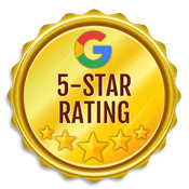 5 star google rating badge