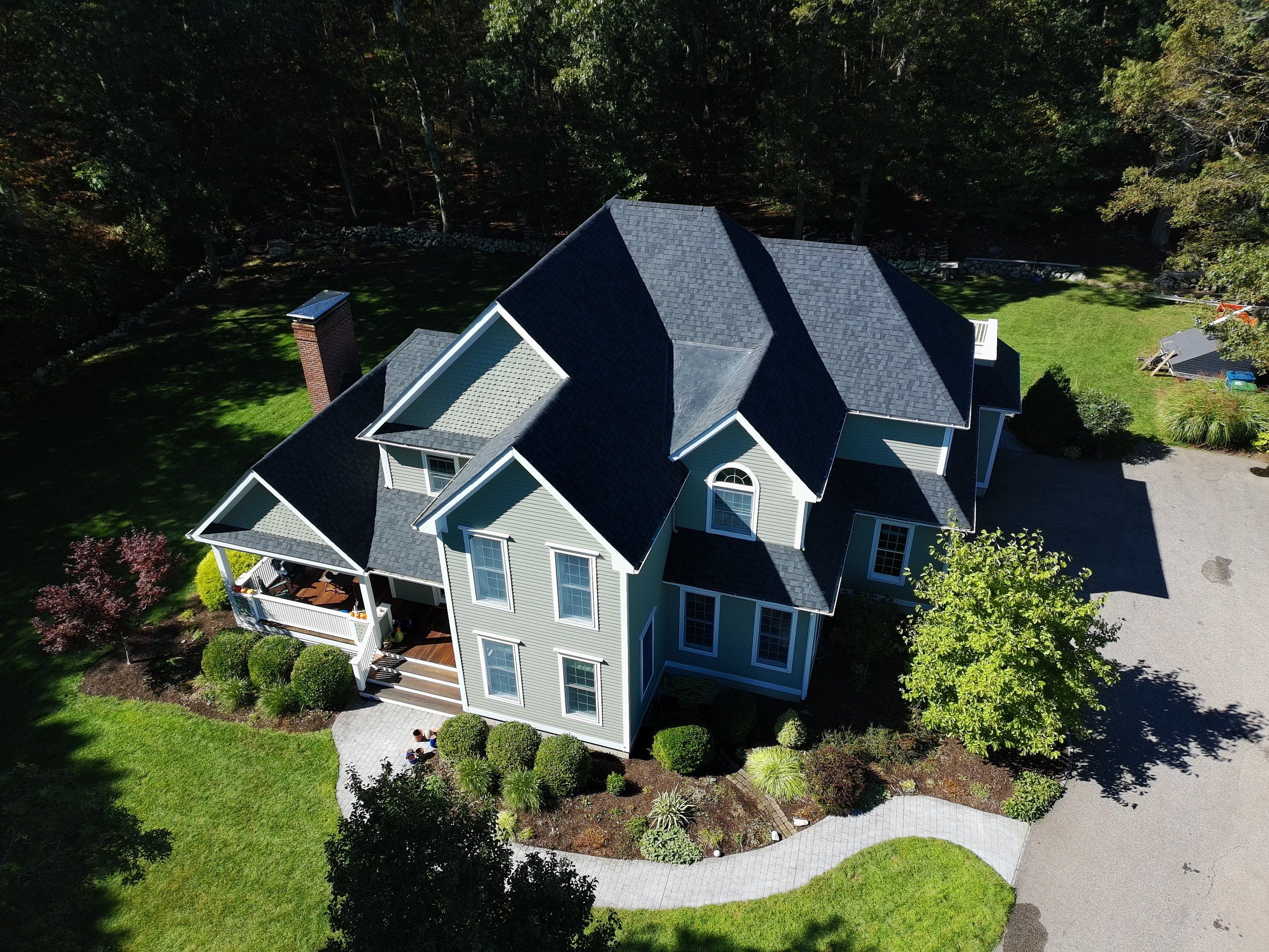 Residential Roof Replacement (CertainTeed Landmark Pro – Moire Black), BP Builders Waterford CT (2)