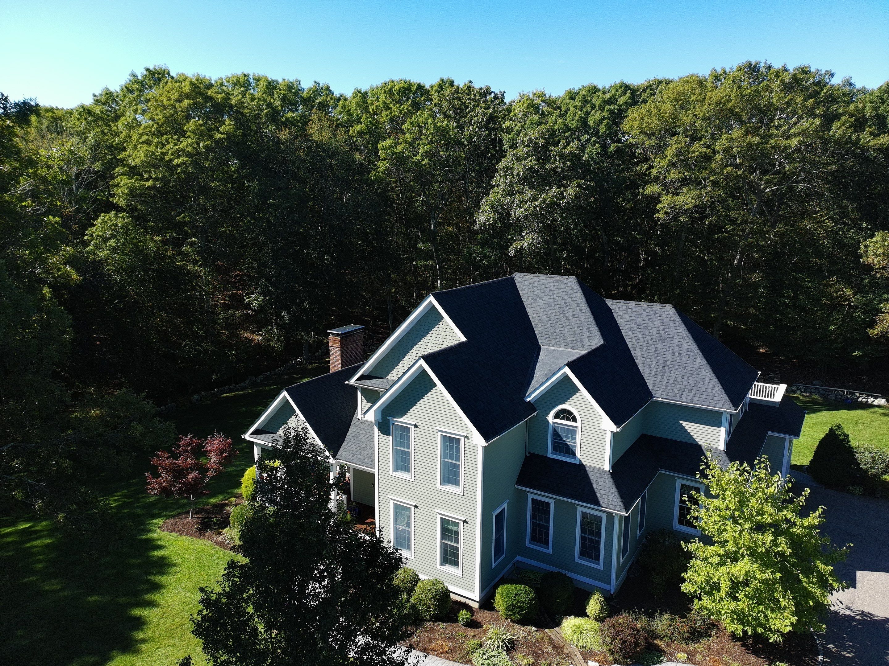 Residential Roof Replacement (CertainTeed Landmark Pro – Moire Black), BP Builders Waterford CT (4)