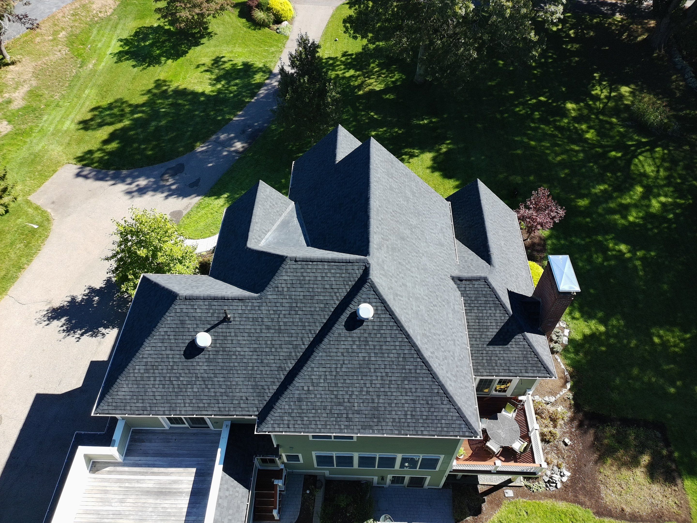 Residential Roof Replacement (CertainTeed Landmark Pro – Moire Black), BP Builders Waterford CT (5)