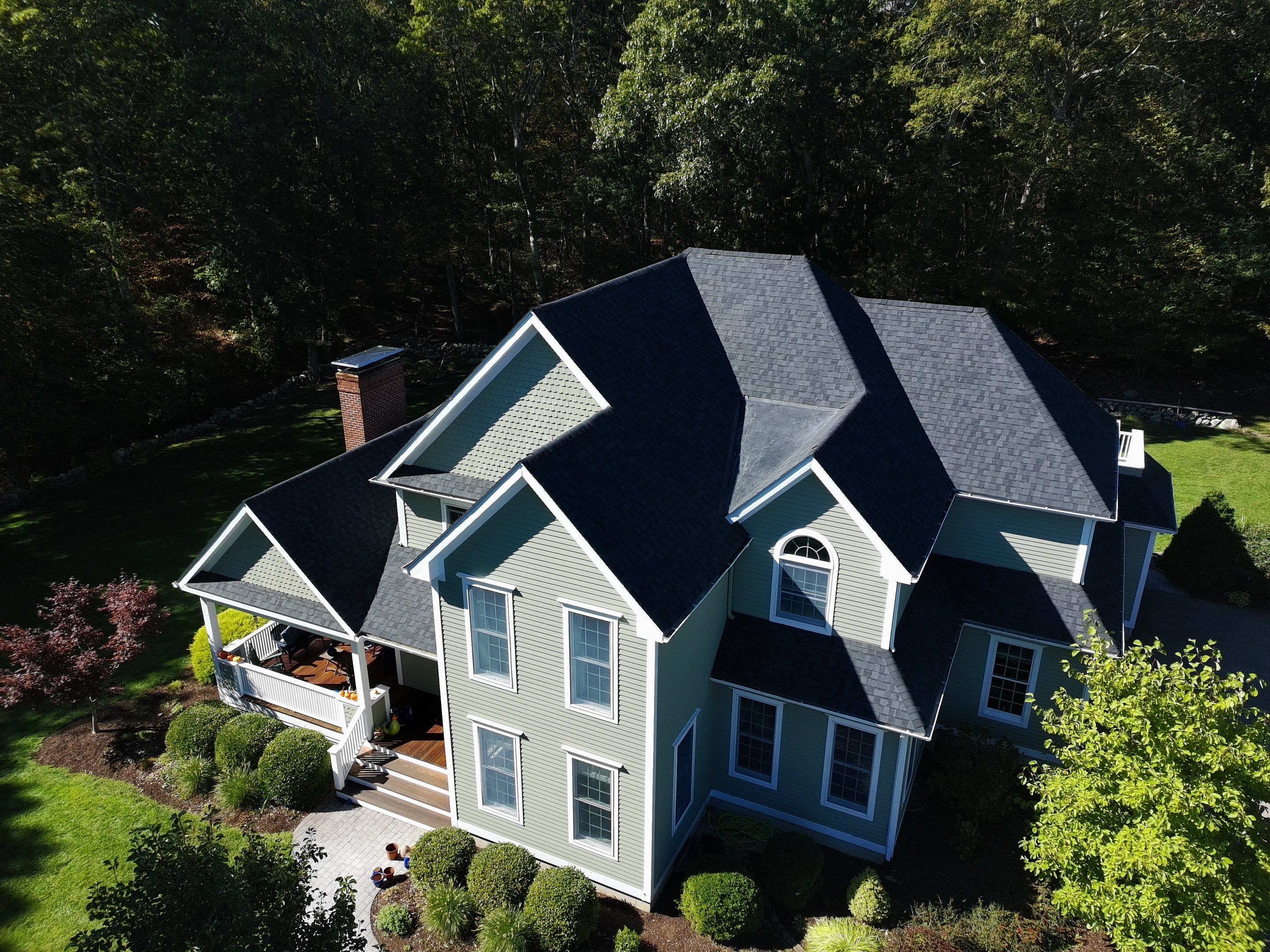 Residential Roof Replacement (CertainTeed Landmark Pro – Moire Black), BP Builders Waterford CT (6)