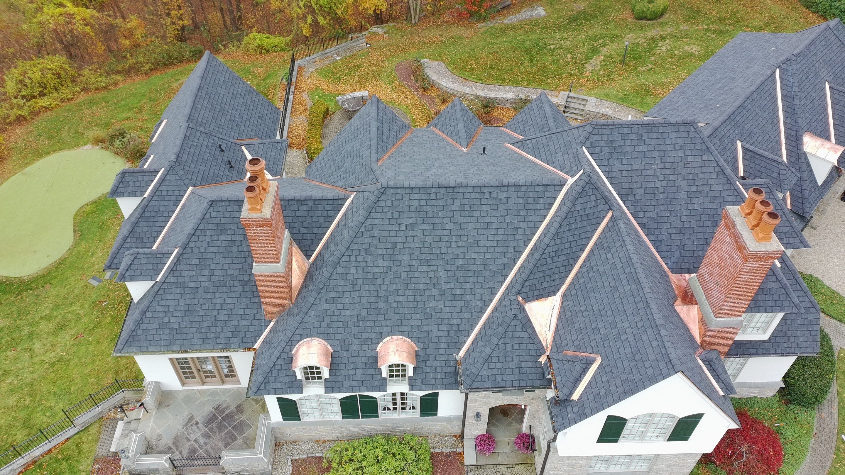 Residential Roof Installation and Replacement (CertainTeed Grand Manor – Black Pearl), Glastonbury CT (2)
