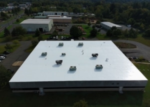 commercial roofing project southington ct bp builders