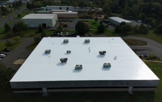 commercial roofing project southington ct bp builders