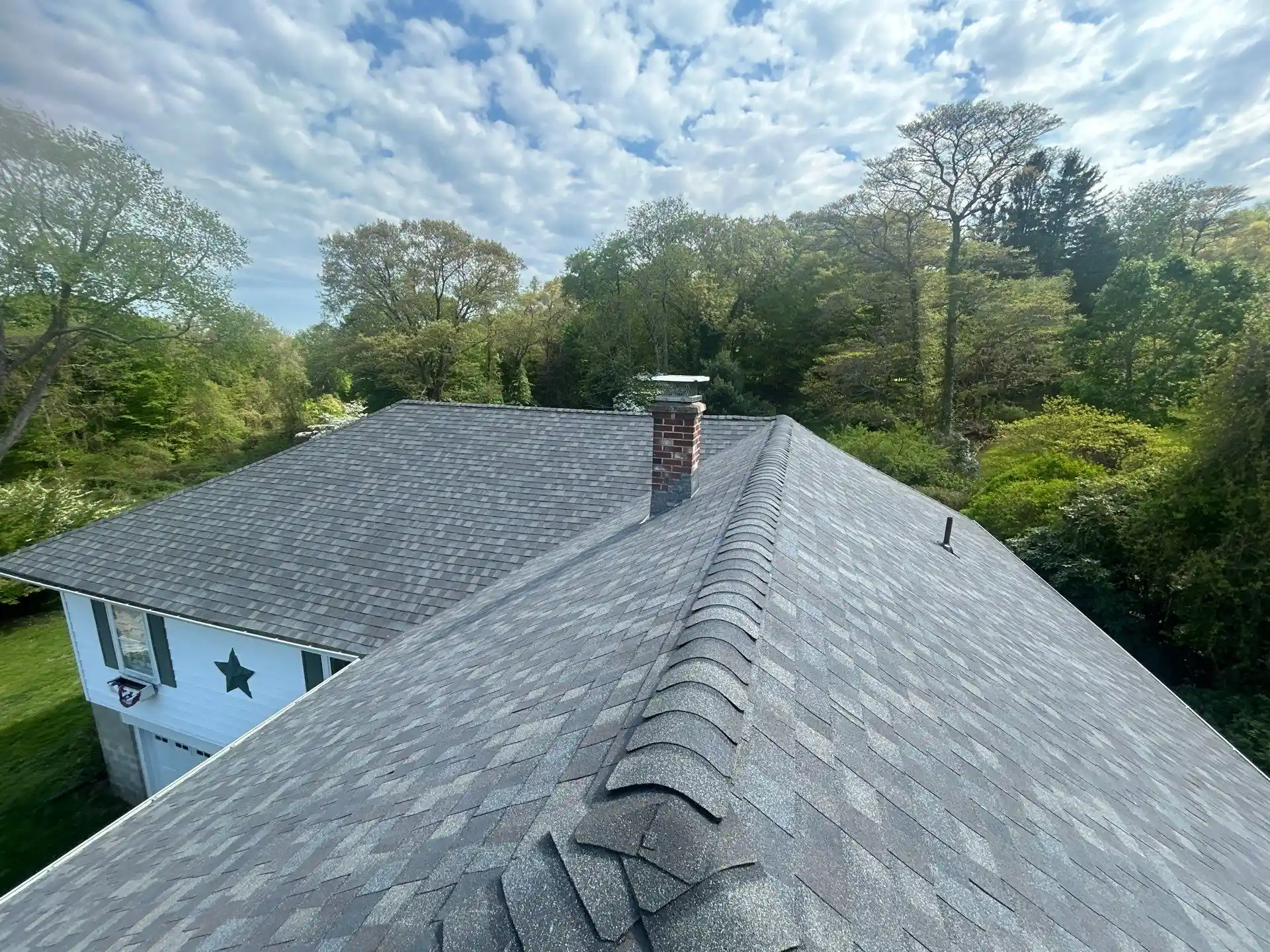certainteed landmark pro max def driftwood roof replacement quaker hill ct bp builders (3)