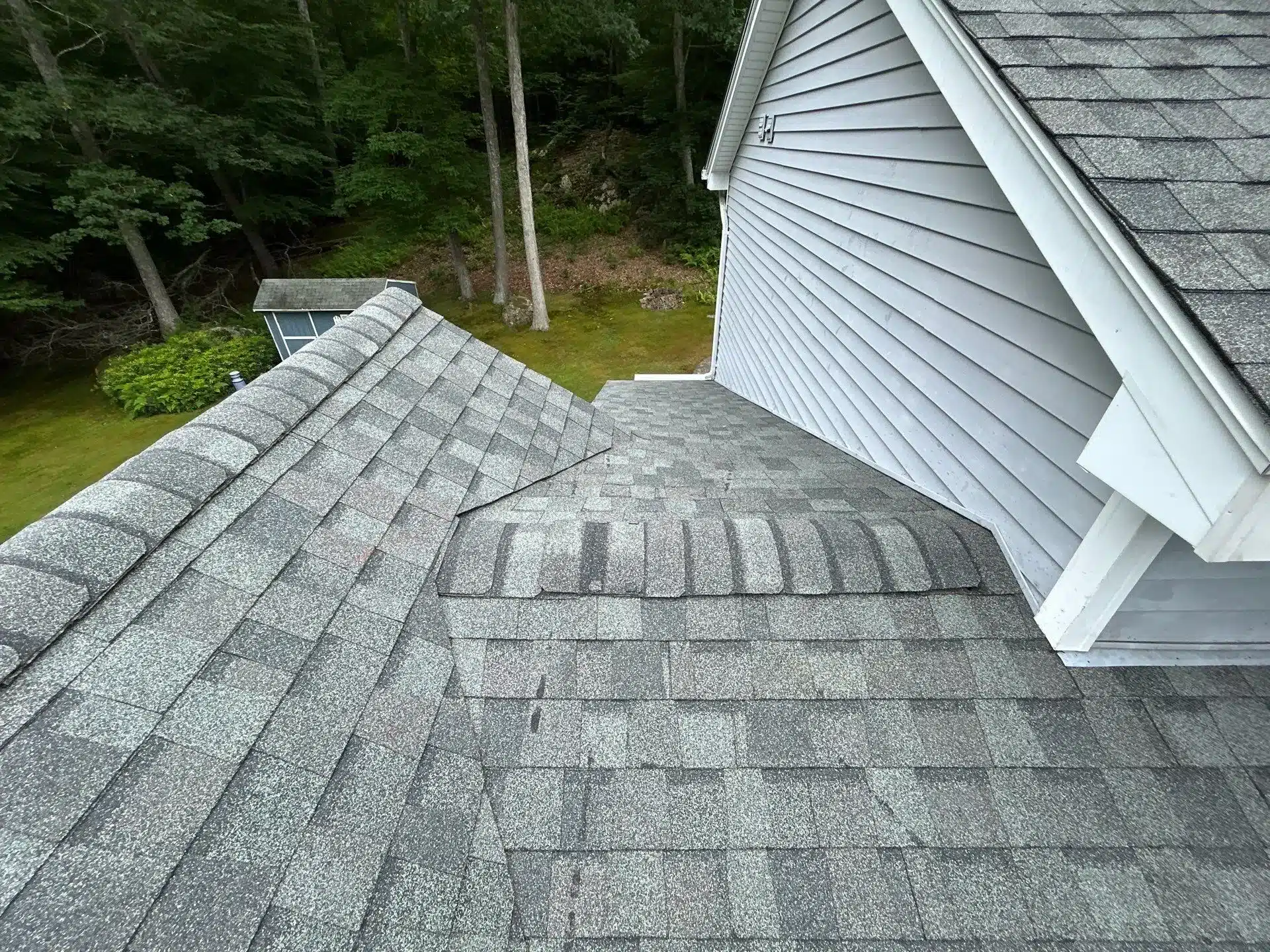 Professional roofing contractor project in Old Lyme, Connecticut
