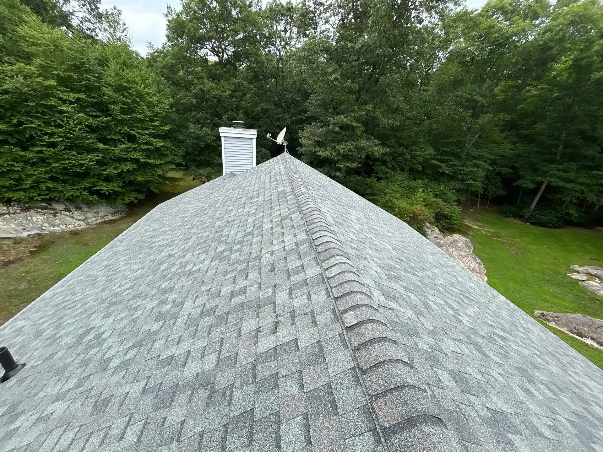 CertainTeed Landmark Pro shingles on an Old Lyme, CT home