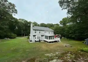 New roof installation by BP Builders in Old Lyme, CT