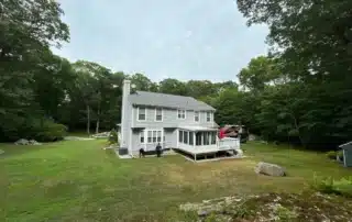 New roof installation by BP Builders in Old Lyme, CT