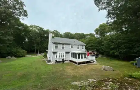 New roof installation by BP Builders in Old Lyme, CT