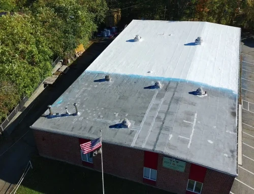 Commercial Roof Coating Project, New London CT