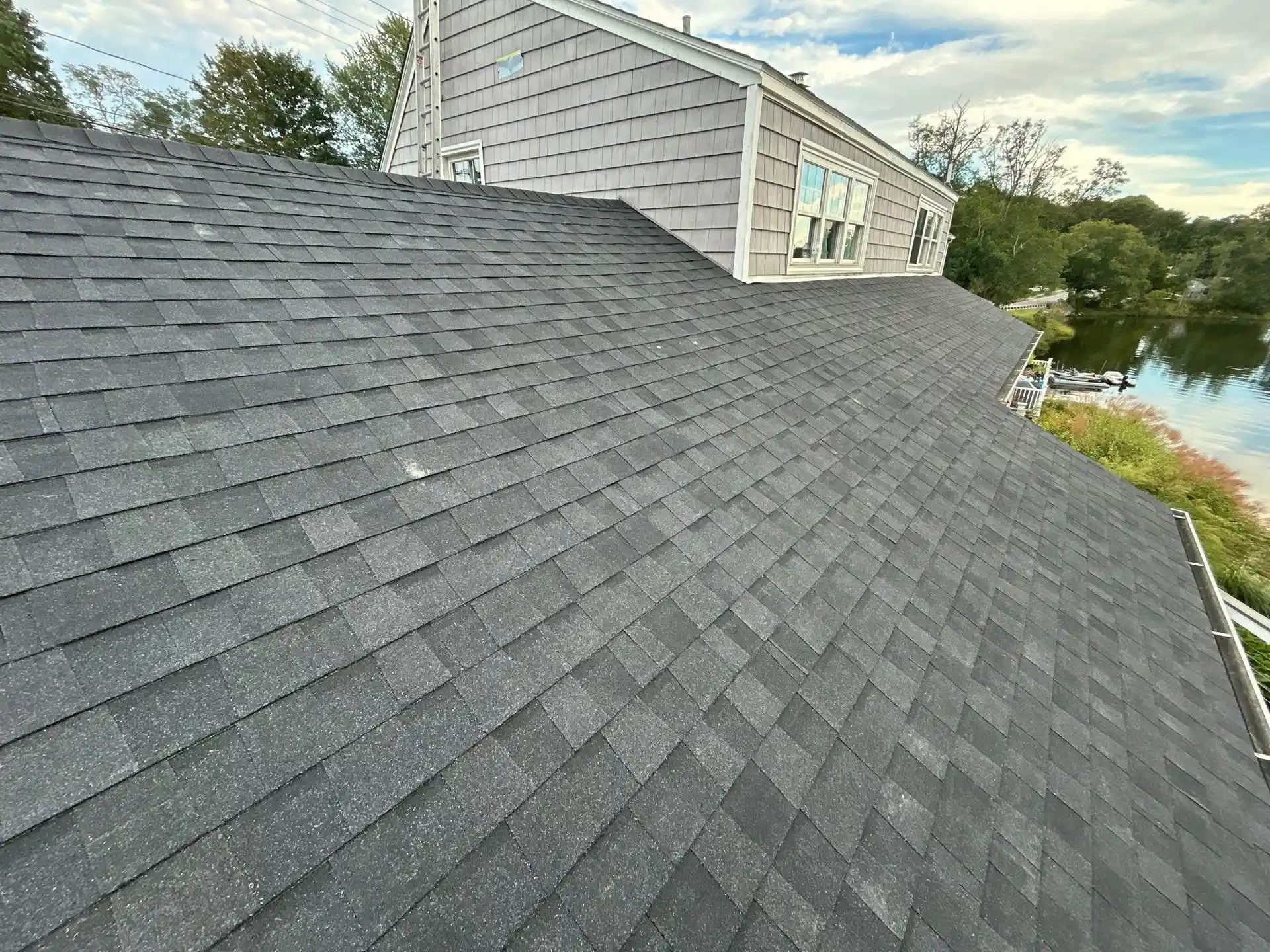 roof installation certainteed landmark pro max def charcoal black waterford ct bp builders (7)
