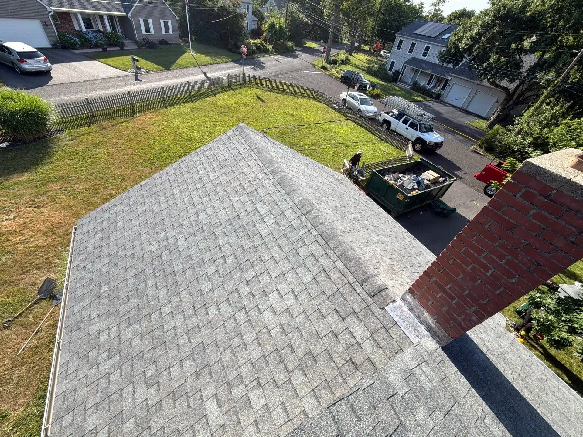 Professional roof replacement in Niantic CT by BP Builders