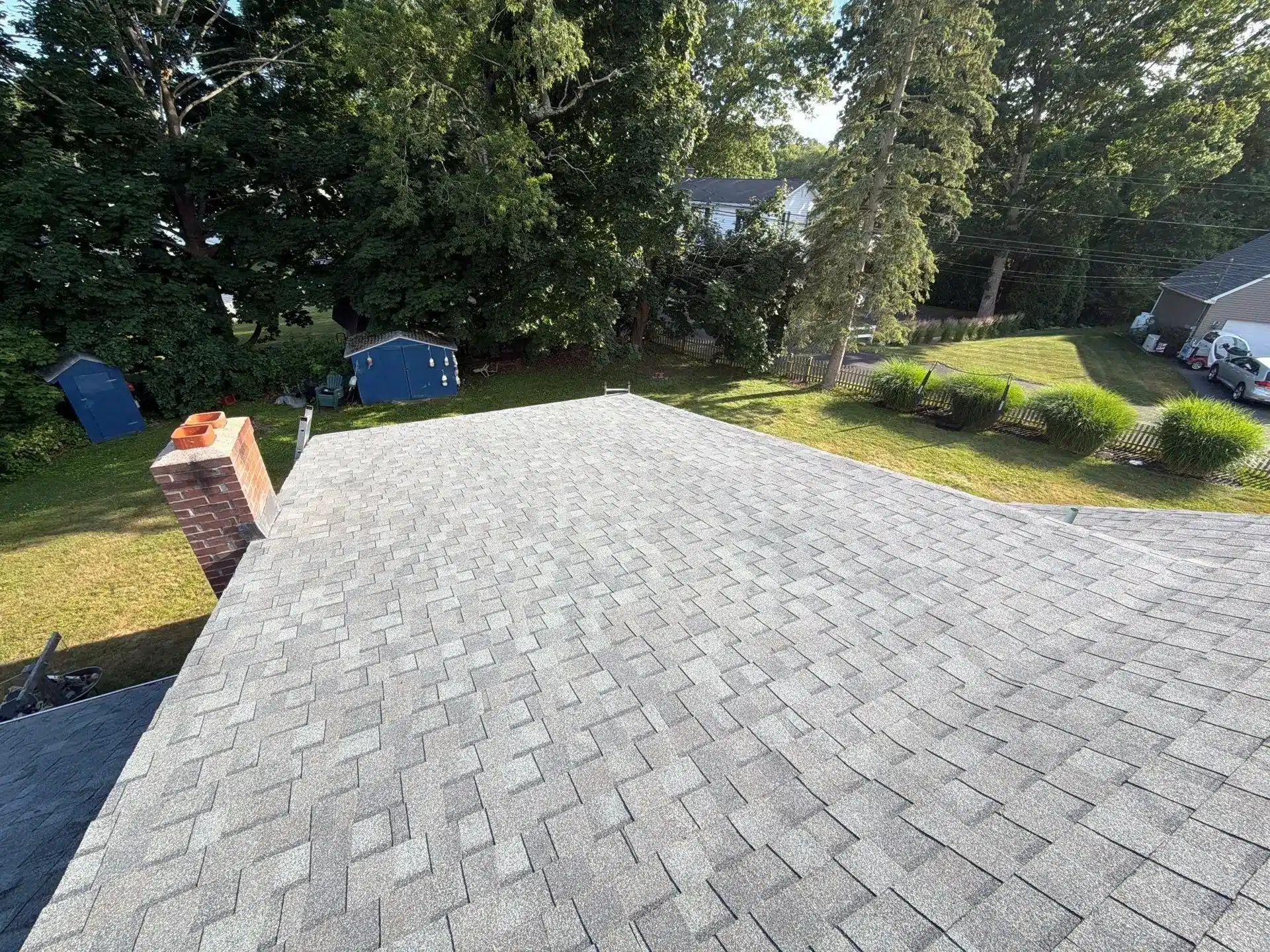 New Georgetown Gray asphalt shingle roof in Niantic CT