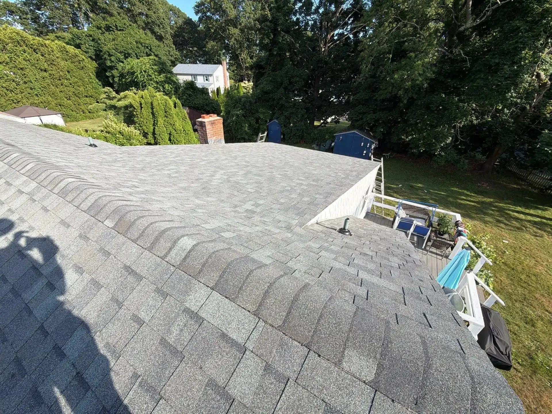 New CertainTeed roof installed on a home in Niantic CT