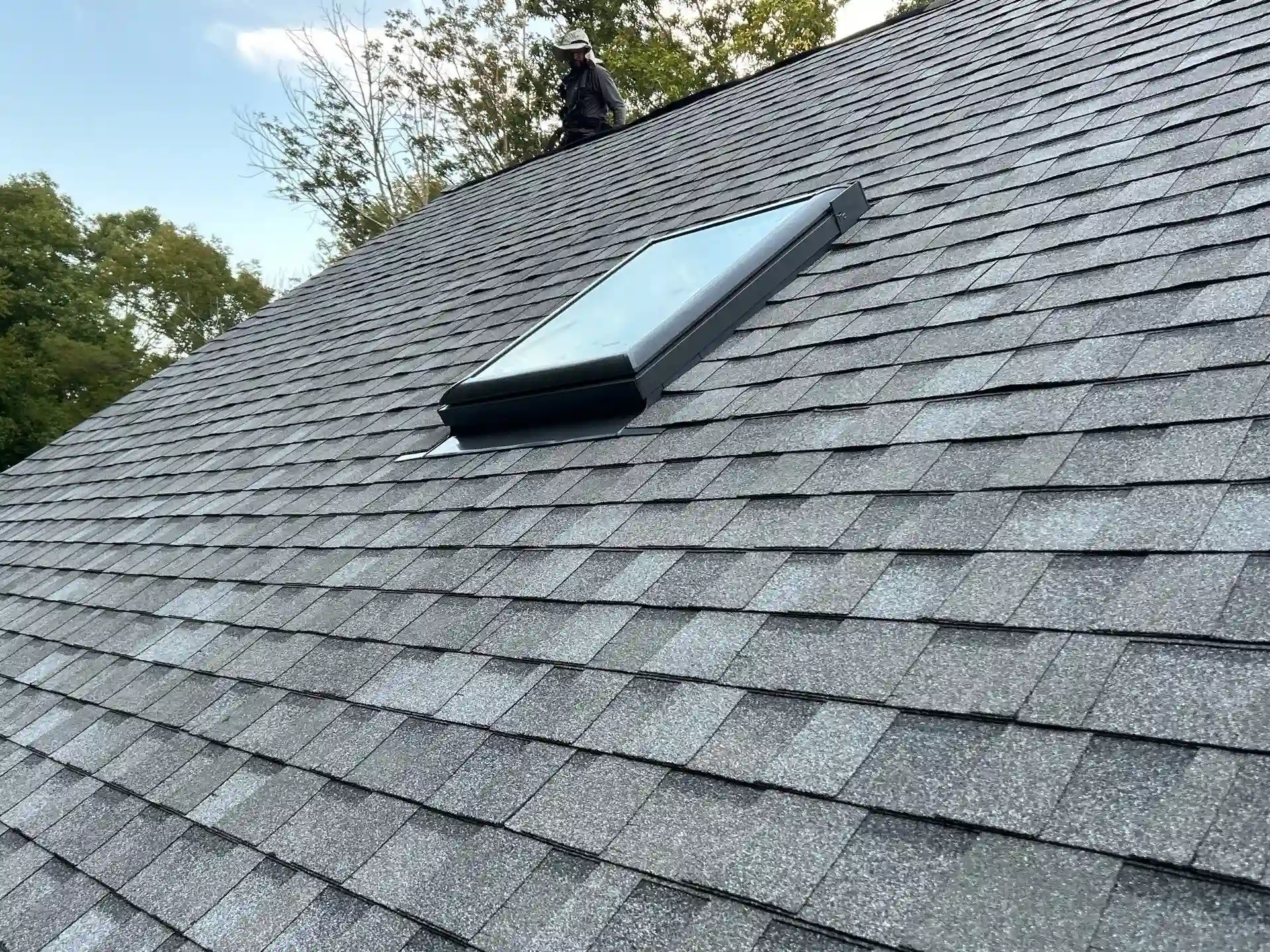 roof installation certainteed landmark pro max def cobblestone gray canterbury c